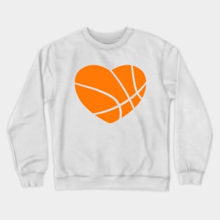 Basketball Heart Crewneck Sweatshirt